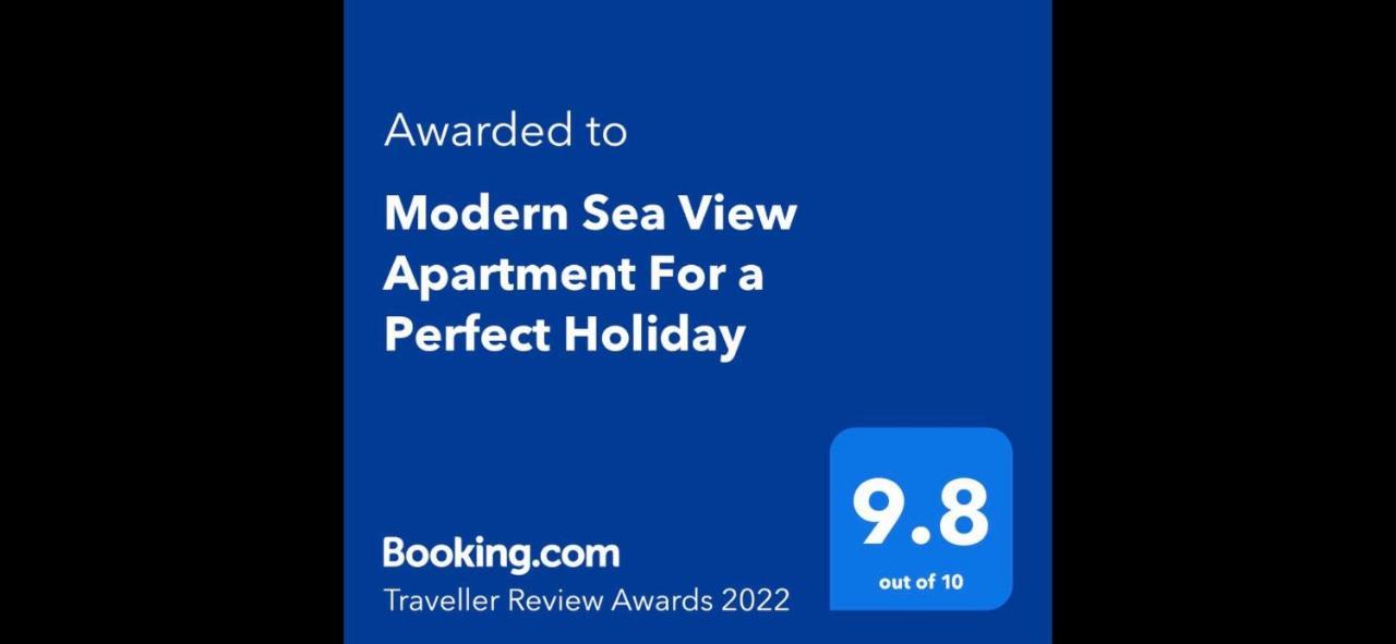 Modern Sea View Apartment For A Perfect Holiday Durrës Eksteriør billede